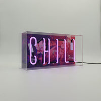 'Chill' Glass Neon Sign - Locomocean Ltd