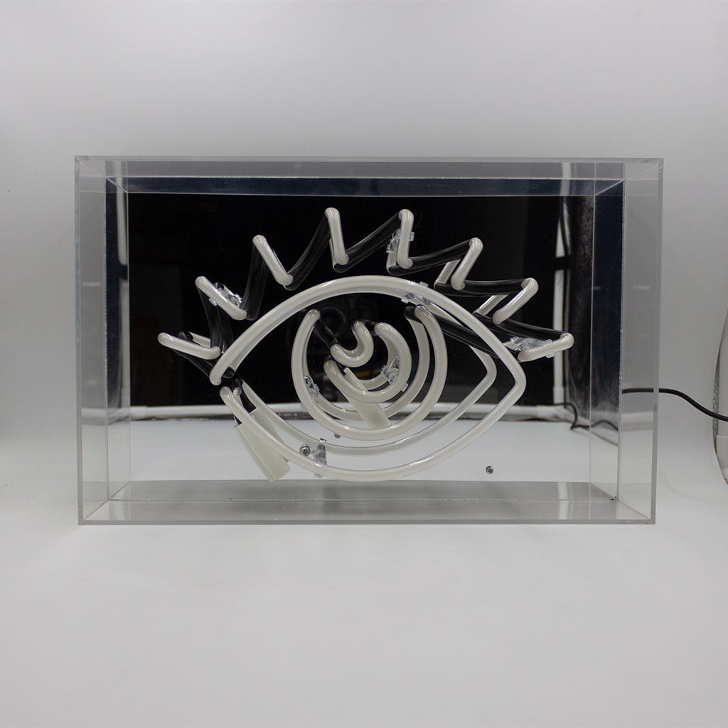'EYE' Glass Neon Sign - Locomocean Ltd