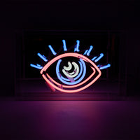 'EYE' Glass Neon Sign - Locomocean Ltd