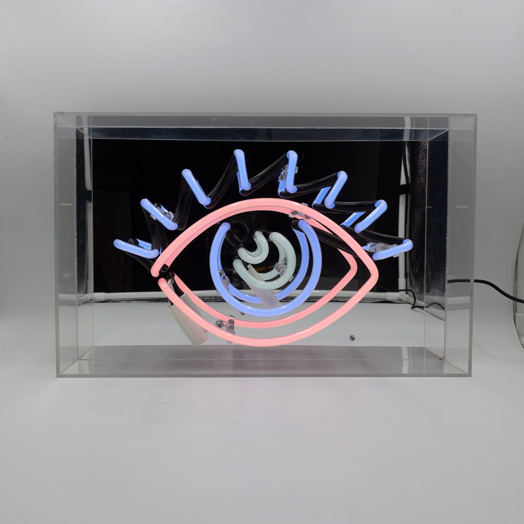 'EYE' Glass Neon Sign - Locomocean Ltd