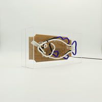 'Trophy Fish' Glass Neon Sign - Locomocean Ltd