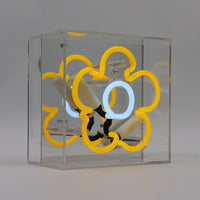 'Daisy' Mini Glass Neon Sign - Locomocean Ltd