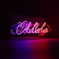 'Oh La La' Glass Neon Box Sign - Locomocean Ltd