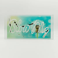 'Blow Me' Glass neon Sign - Locomocean Ltd