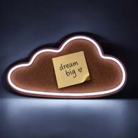 LED Corkboard - Cloud