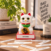 Cattitude - Lucky Cat with Interchangeable Hands