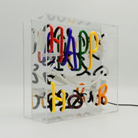 'Happy Hour' Glass neon Sign - Locomocean Ltd