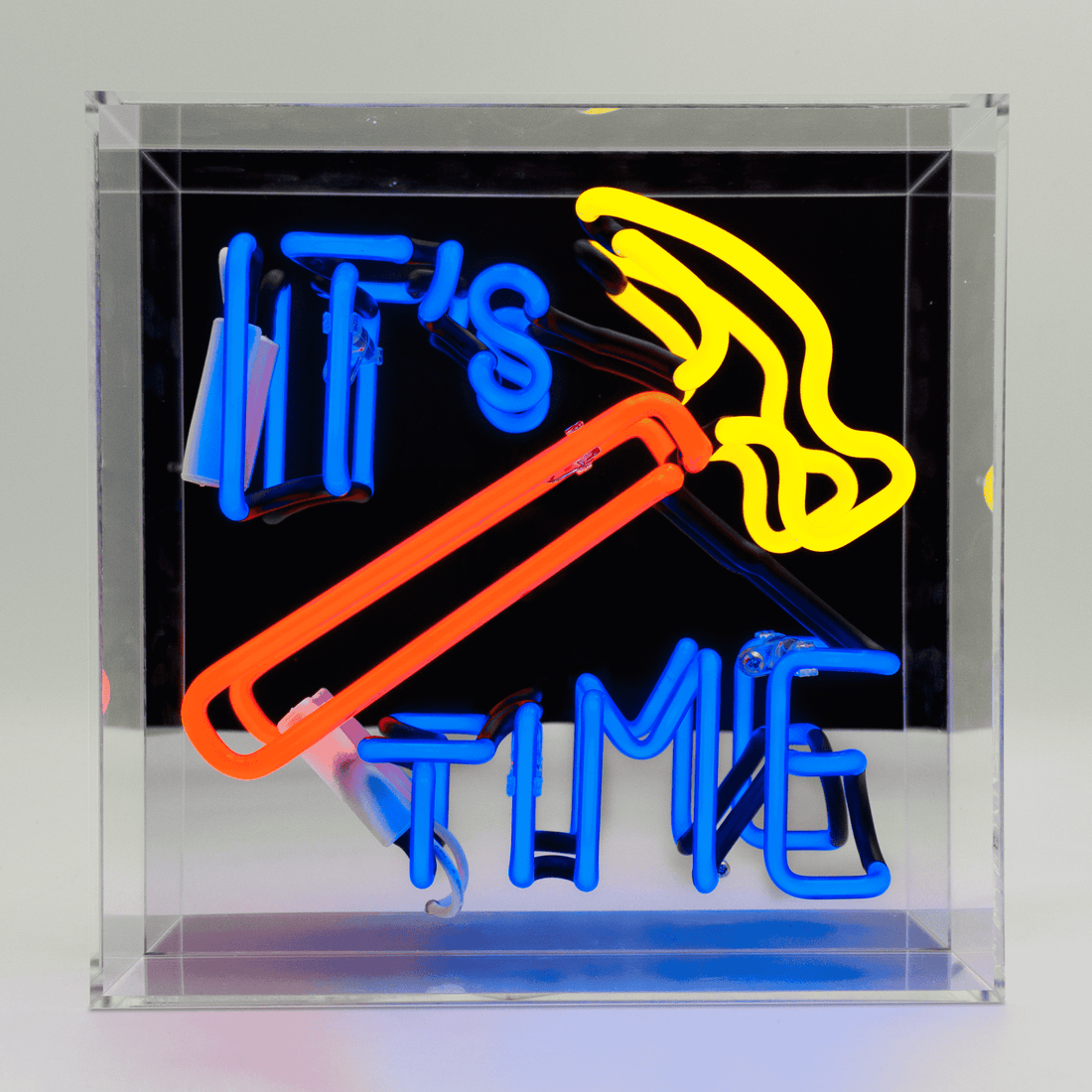 'Hammer Time' Glass neon Sign - Locomocean Ltd