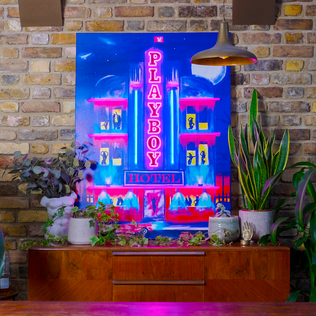 Playboy X Locomocean - Playboy Hotel (LED Neon) - Locomocean Ltd
