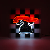 'Lobster Telephone' Glass Neon Box Sign - Locomocean Ltd