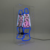 'Lava Lamp' Glass neon Sign - Locomocean Ltd