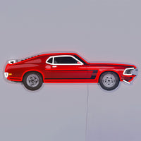 American Muscle Car Neon LED Sign - Wall Mounted - Locomocean Ltd