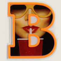 Playboy X Locomocean - Playboy Wordmark Orange LED Wall Mountable Neon - Locomocean Ltd