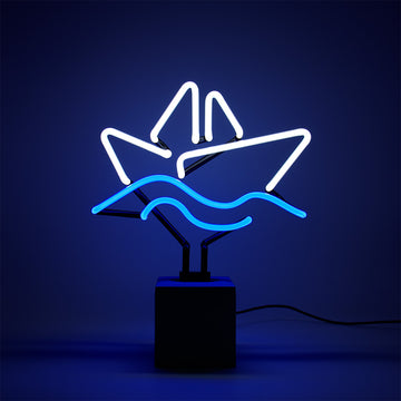 Neon 'Boat' Sign - Locomocean Ltd