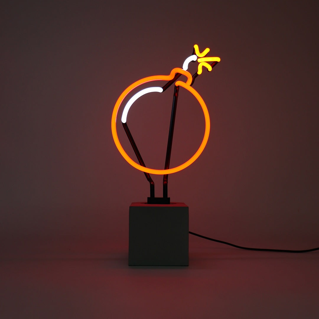 Neon 'Bomb' Sign - Locomocean Ltd
