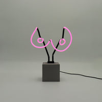 Neon 'Boobs' Sign - Locomocean Ltd