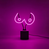 Neon 'Boobs' Sign - Locomocean Ltd