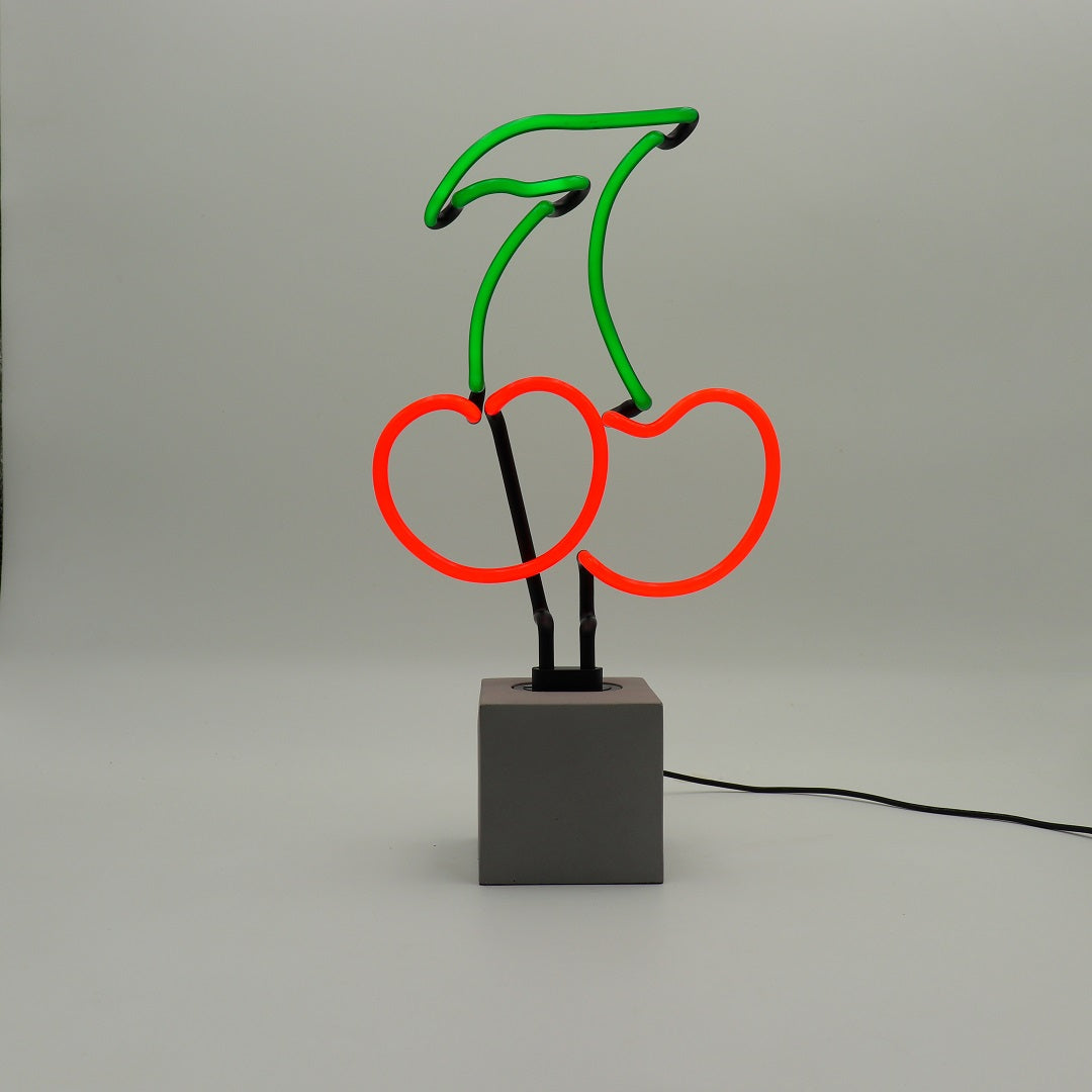 Neon 'Cherry' Sign - Locomocean Ltd