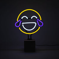 Neon 'Laugh Emoji' Sign - Locomocean Ltd