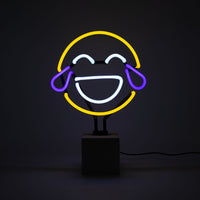 Neon 'Laugh Emoji' Sign - Locomocean Ltd