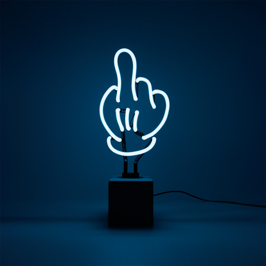 Neon 'Middle Finger' Sign - Locomocean Ltd