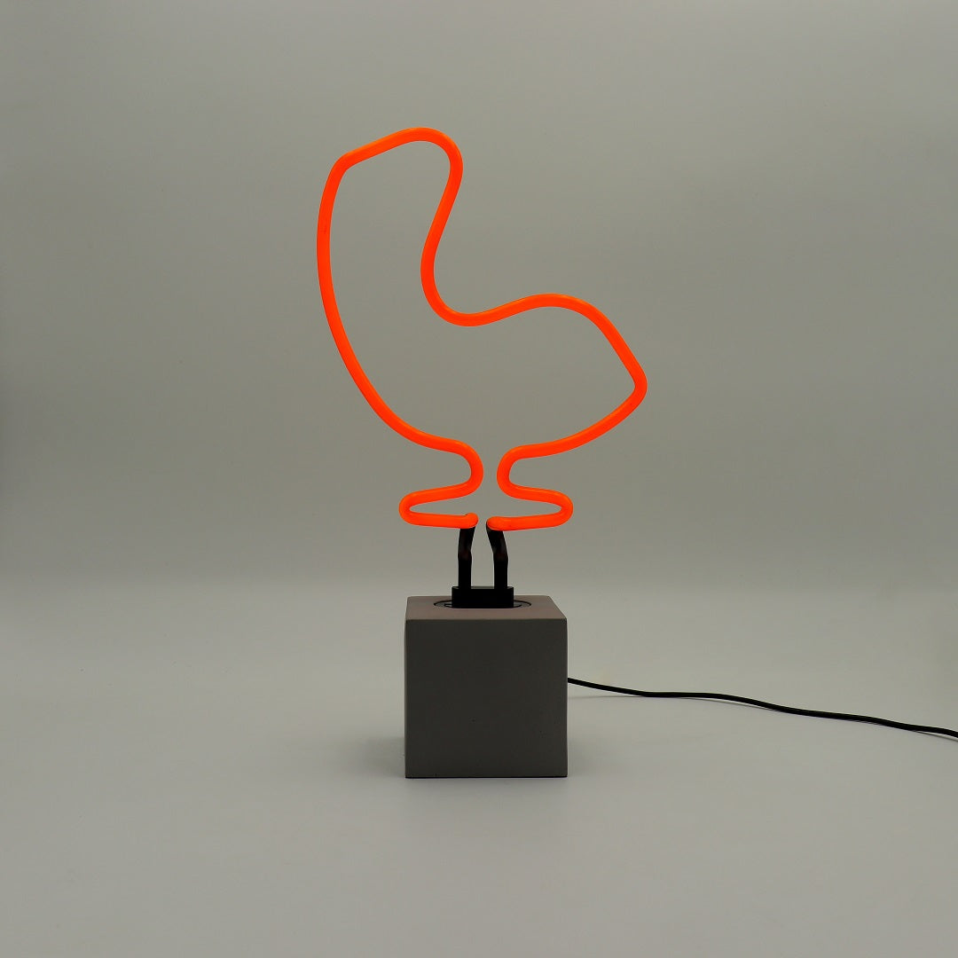 Neon 'Mid-Century Chair' V2 Sign - Locomocean Ltd