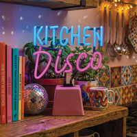 Kitchen Disco: Ceramic Base Glass Neon