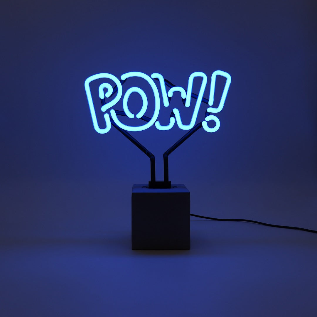 Neon 'POW!' Sign - Locomocean Ltd