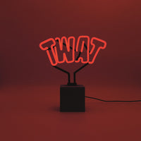 Neon 'Twat' Sign - Locomocean Ltd