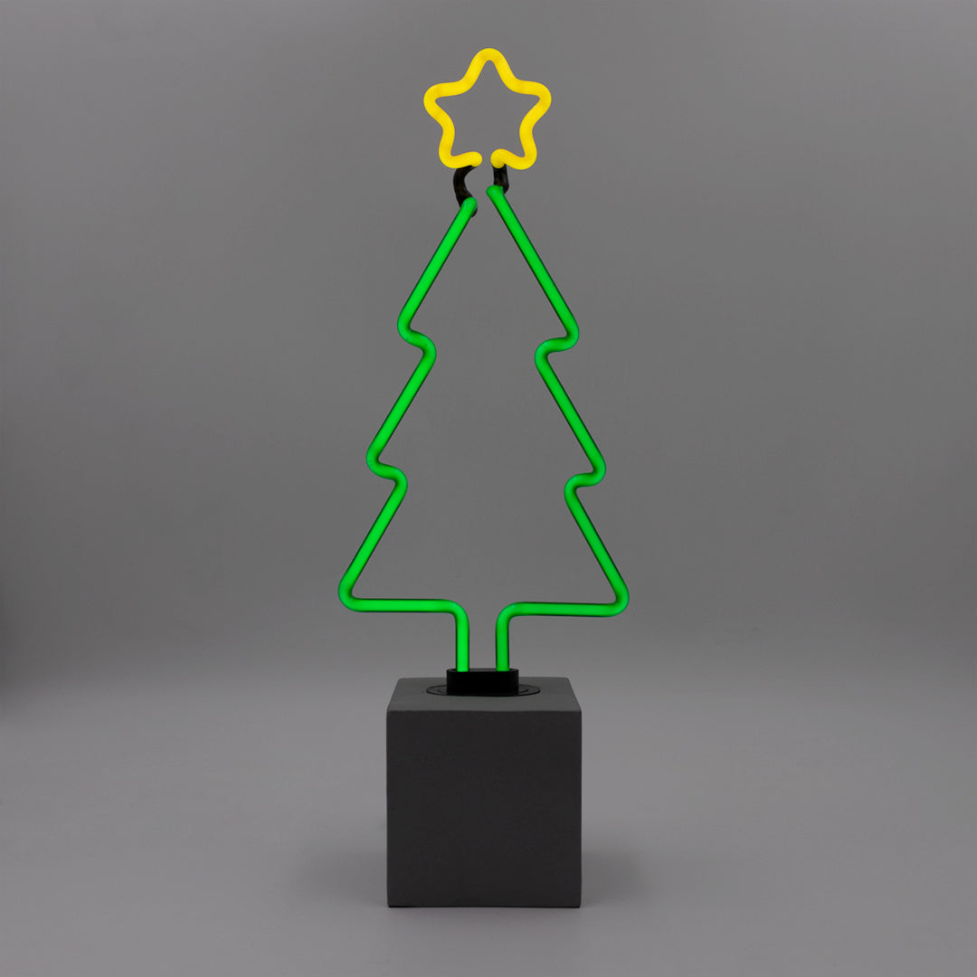 Replacement Glass (GLASS ONLY) - Neon 'Christmas Tree' Sign - Locomocean Ltd