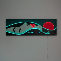 Face Landscape- Wall Painting (LED Neon) - Locomocean Ltd