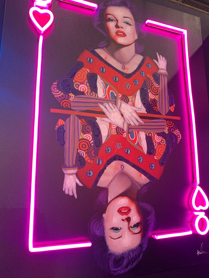 Wall Painting (LED Neon) - Marilyn - Locomocean Ltd