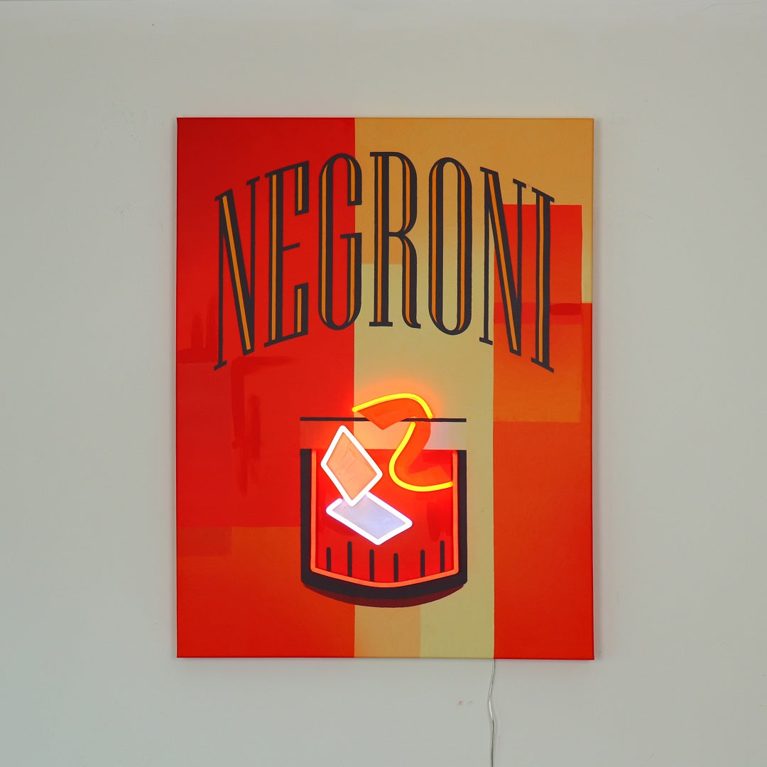 Negroni - Wall Painting (LED Neon) - Locomocean Ltd
