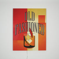 'Old Fashioned' - Wall Painting (LED Neon) - Locomocean Ltd