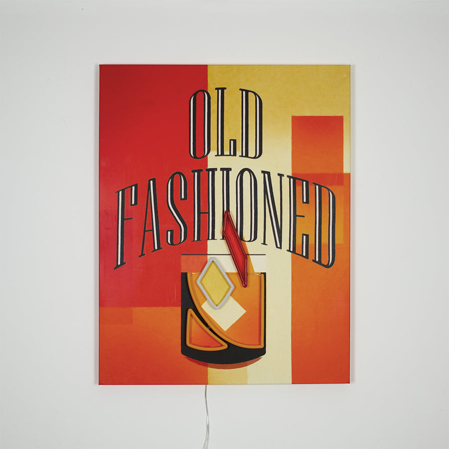 'Old Fashioned' - Wall Painting (LED Neon) - Locomocean Ltd
