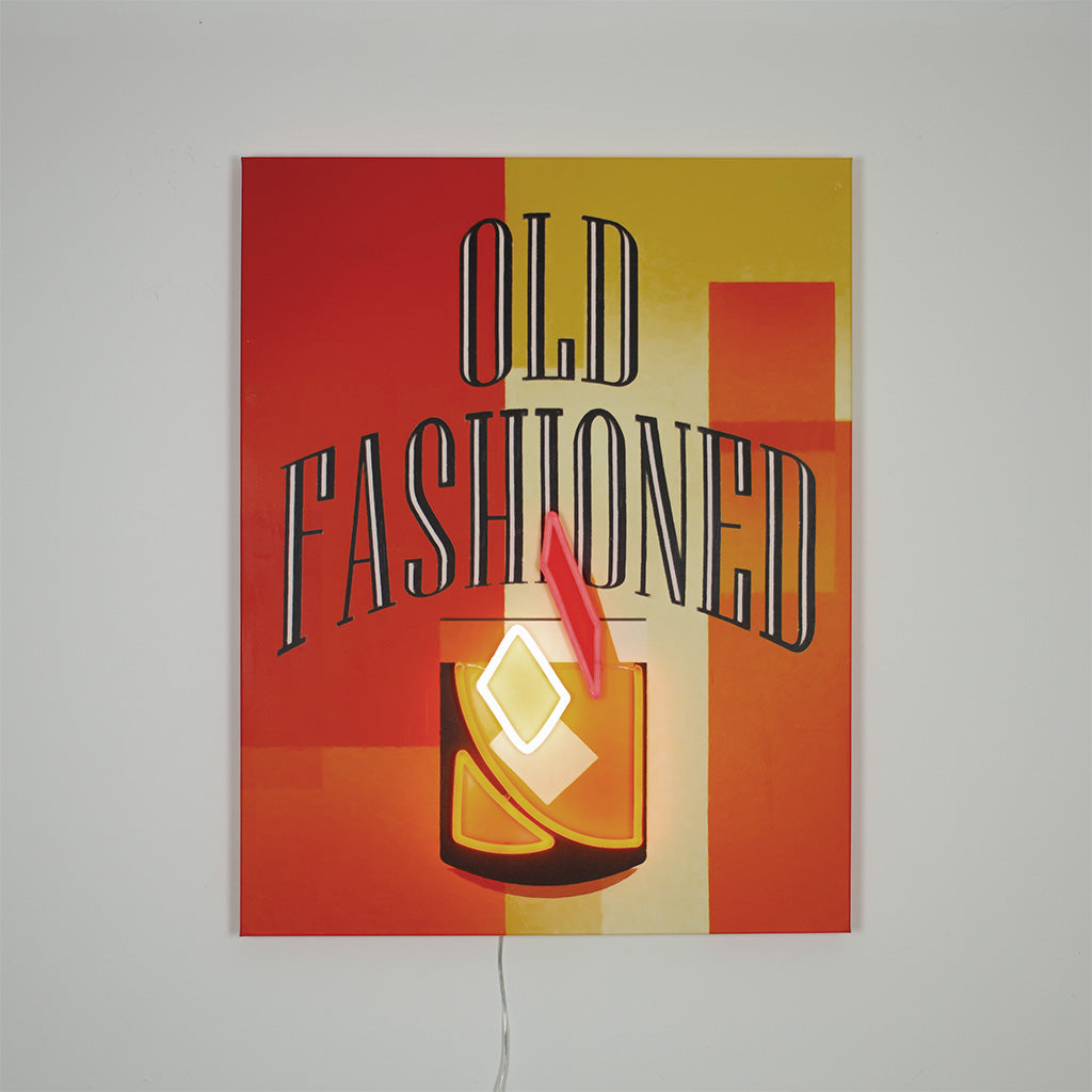 'Old Fashioned' - Wall Painting (LED Neon) - Locomocean Ltd
