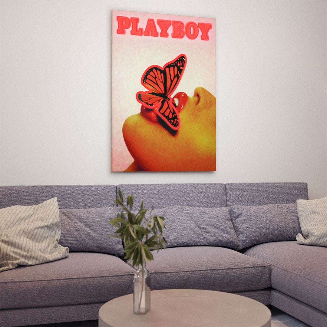Playboy X Locomocean - Butterfly Cover (LED Neon) (Pre-Order) - Locomocean Ltd