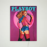 Playboy X Locomocean - Disco Girl Cover (LED Neon) - Locomocean Ltd
