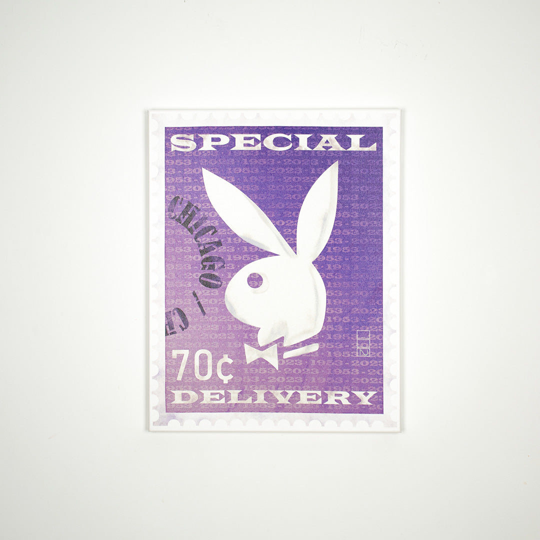 Playboy X Locomocean - Limited Edition Stamp Canvas Print (Pre-Order) - Locomocean Ltd