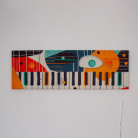 Piano - Wall Painting (LED Neon) - Locomocean Ltd