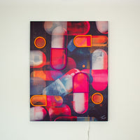 Pills - Wall Painting (LED Neon) - Locomocean Ltd