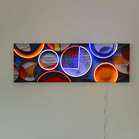 Plates - Wall Painting (LED Neon) - Locomocean Ltd