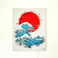 Surfer: LED Neon Painting