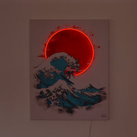 Surfer: LED Neon Painting