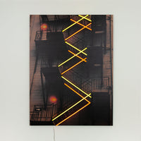 New York Staircase - Wall Painting (LED Neon) - Locomocean Ltd