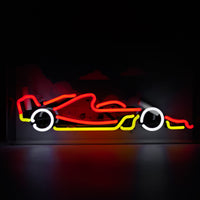 'Formula Racing Car' Glass neon Sign - Locomocean Ltd