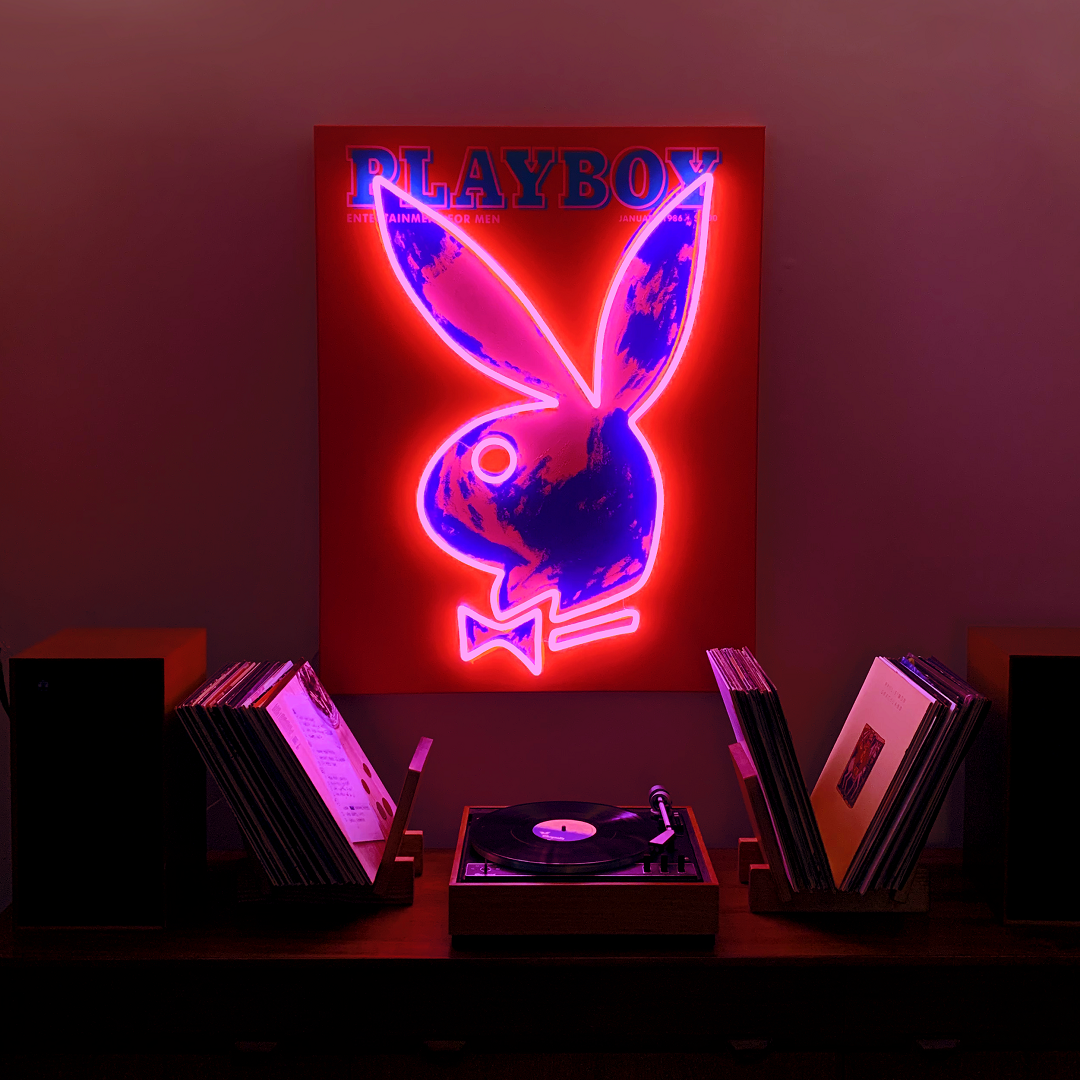Playboy X Locomocean - Andy Warhol Cover (LED Neon) - Locomocean Ltd