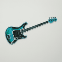 'Bass Guitar' Neon LED Sign - Wall Mounted - Locomocean Ltd