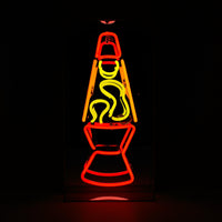 'Lava Lamp' Glass neon Sign - Locomocean Ltd