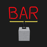 Neon 'Bar' Sign